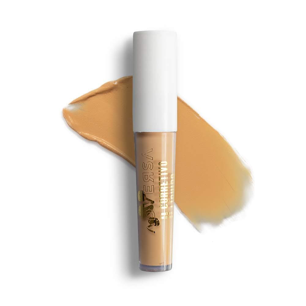 ADVERSA – Oil Free Vegan Liquid Concealer – Face Makeup, Beauty and Personal Care, Under Eye Concealer – Cruelty Free, Gluten Free, Eye Makeup, Portable Liquid Contour – 0.14 Fl oz/4ml, Color 200