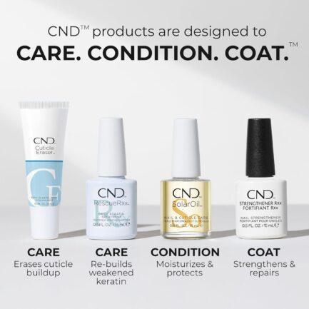CND Solar Oil and RescueRxx Nail and Cuticle Care, Cuticle Oil Pen, Keratin Treatment Pen, On-the-Go, Travel-Sized Beauty, A highly effective new treatment that repairs damaged nails - Image 6