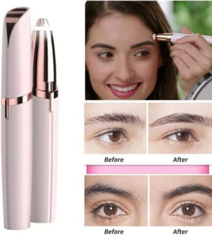 Electric Eyebrow Trimmer for women that you should include in your Beauty and Personal Care with led light that allows a precise Haircut without pain and instantly. - Image 7