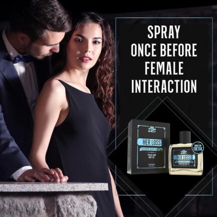 Her Loss - Pheromone Cologne for Men | Raw Attraction and Confidence | Men s Long-Lasting Pheromones Spray | Feromonas Perfume | Made in USA | 100ml - Image 8