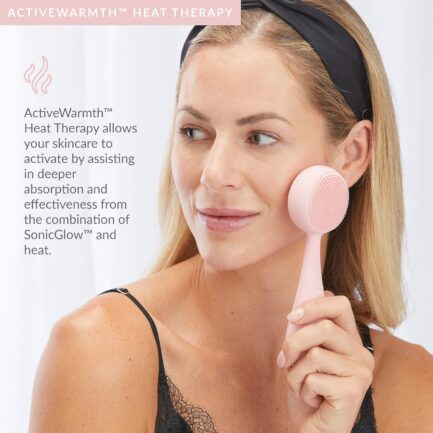 PMD Clean Pro - Smart Facial Cleansing Device with Silicone Brush and ActiveWarmth Anti-Aging Massager - Image 7