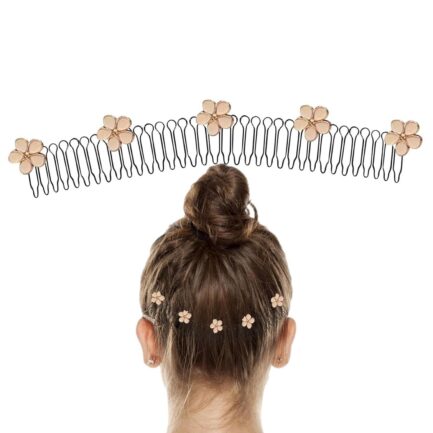 Stretchable Invisible Hair Clips- U Shape Hair Finishing Fixer Comb| Stretchable Hair Pin, U Pin Hair Clips, Cute Invisible Hair Holder, Hair Styling Tools for Girl Women Beauty and Personal Care - Image 9