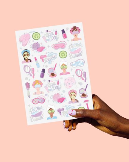 xo, Fetti Girls Spa Party Temporary Tattoos - 62 Styles | Slumber Party Birthday Supplies, Self Care Goodie Bag Favors, Cute Decorations, Easter Basket, Stocking Stuffer, Sleepover Accessory Activity - Image 2