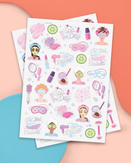xo, Fetti Girls Spa Party Temporary Tattoos - 62 Styles | Slumber Party Birthday Supplies, Self Care Goodie Bag Favors, Cute Decorations, Easter Basket, Stocking Stuffer, Sleepover Accessory Activity - Image 5